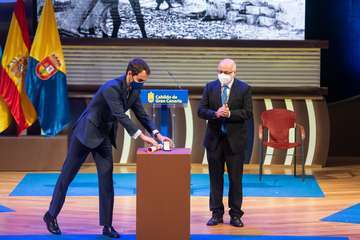 Ceremonia de entrega de Honores y Distinciones 2020 de Gran Canaria/TA.